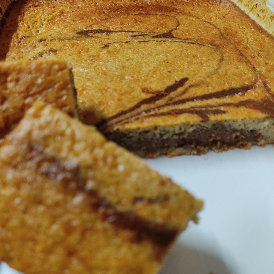 Súper tortita de Avena, plátano y chocolate puro. Súper tortita de Avena, plátano y chocolate puro.