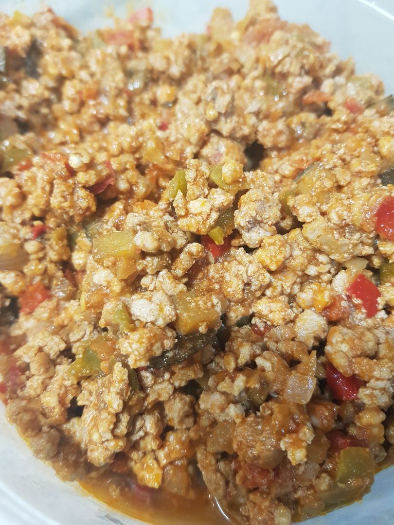 Salsa boloñesa con verduras Salsa boloñesa con verduras
