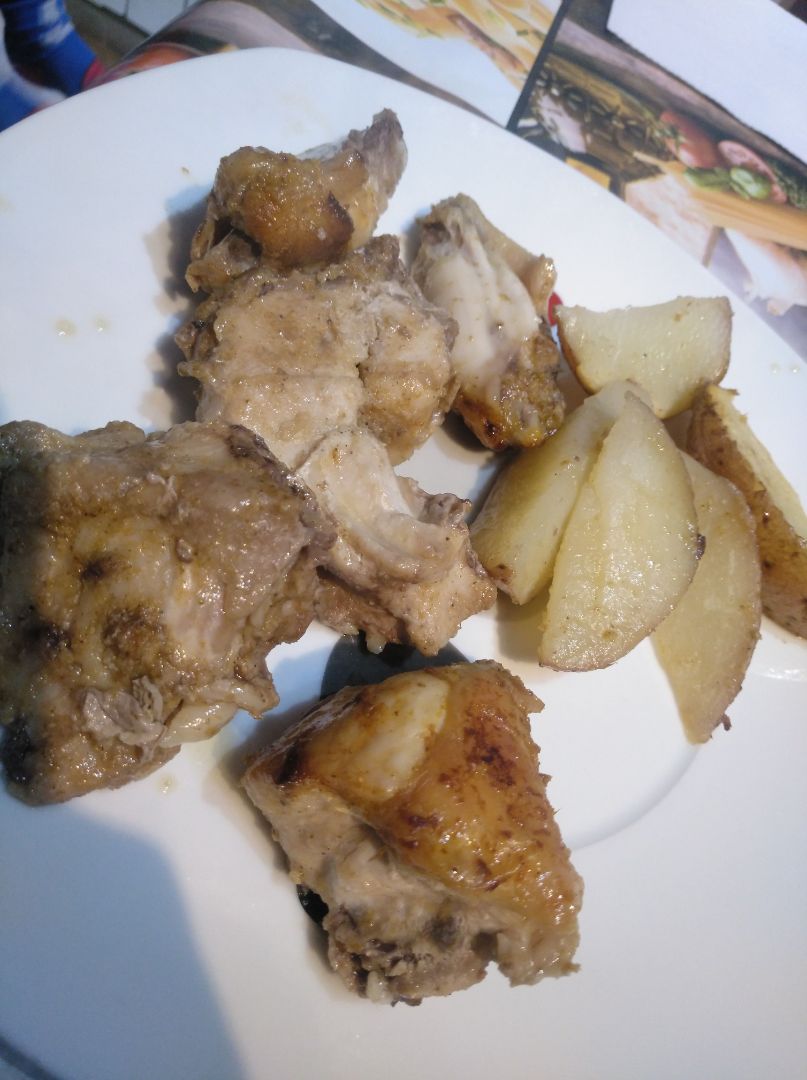 Pollo a la barbacoa Pollo a la barbacoa