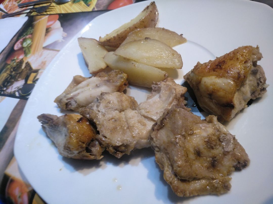 Pollo a la barbacoa Paso 6 Pollo a la barbacoa Paso 6