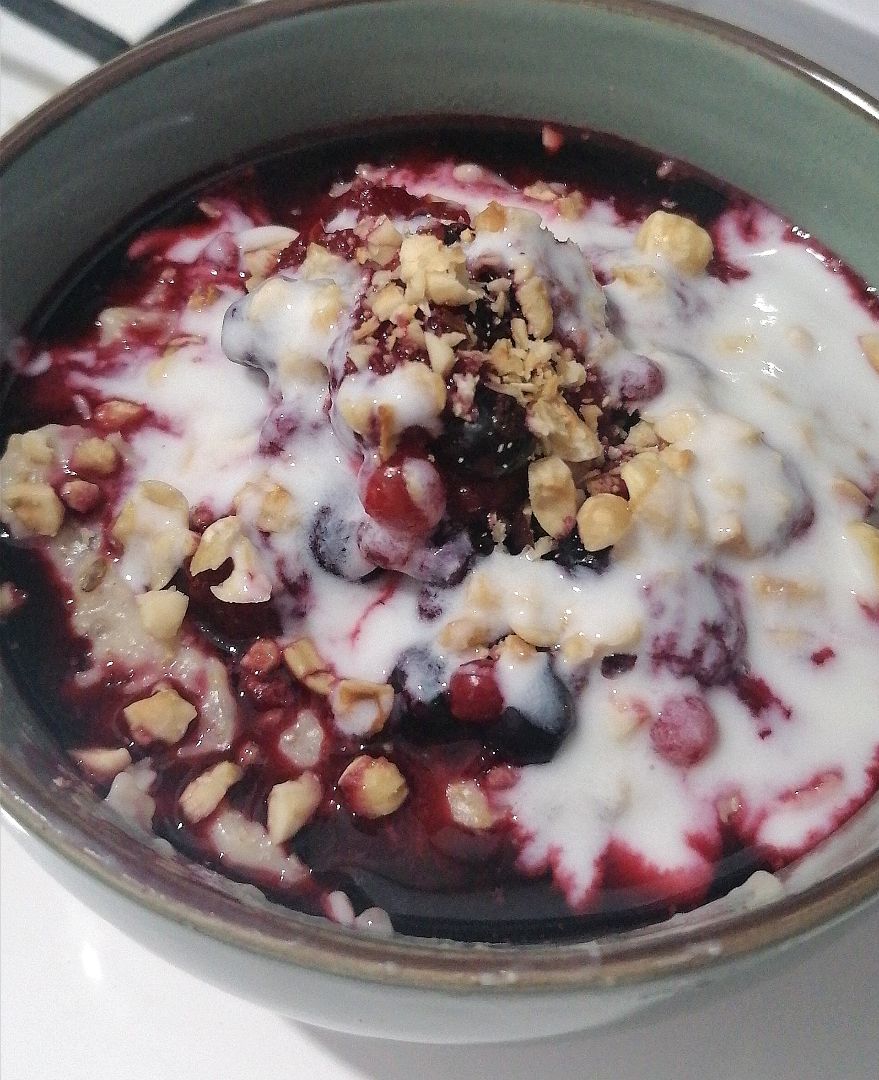 Porridge de frutos rojos Paso 2 Porridge de frutos rojos Paso 2