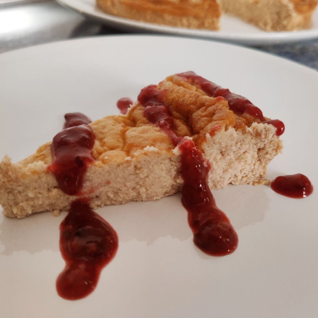 🧀Tarta de ricotta con coulis de frutos rojos🍓 🧀Tarta de ricotta con coulis de frutos rojos🍓