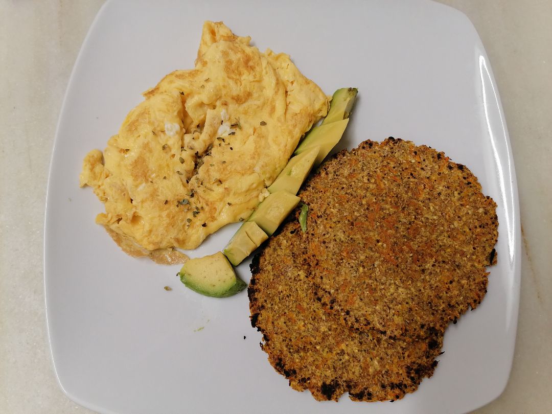 Tostadas de zanahoria Tostadas de zanahoria