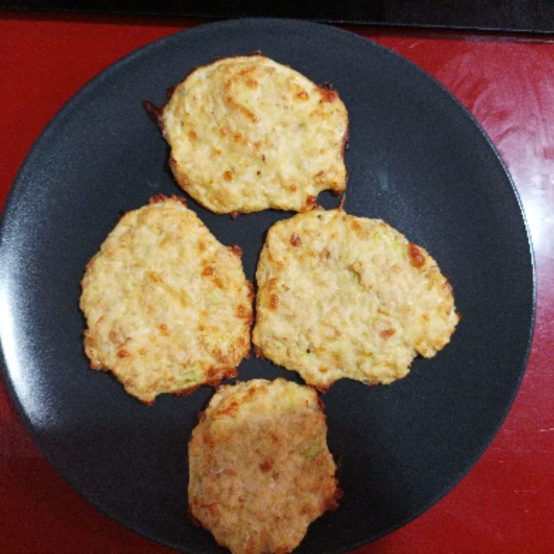 Tortitas de calabacín y pescado