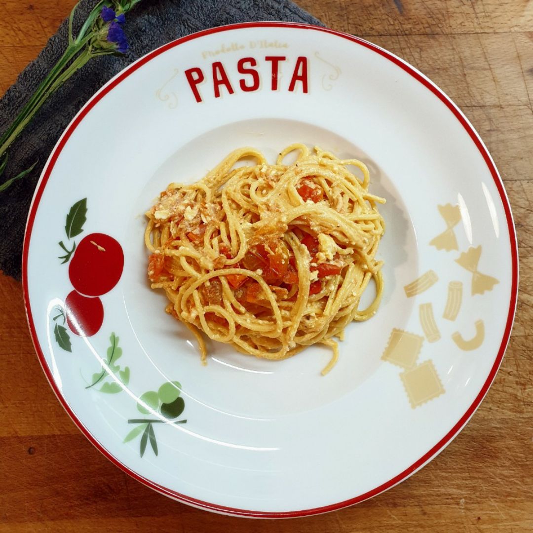Uuni pasta feta Uuni pasta feta
