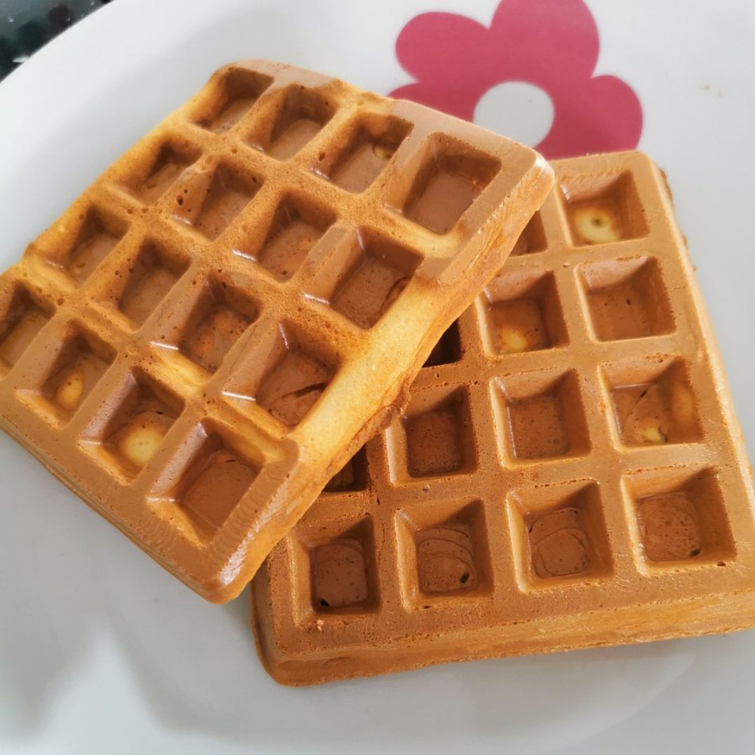Gofres de garbanzo