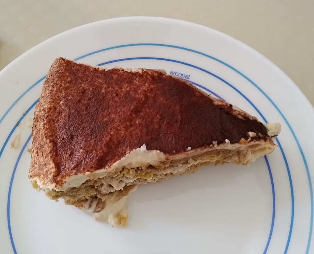Tiramisú saludable Tiramisú saludable
