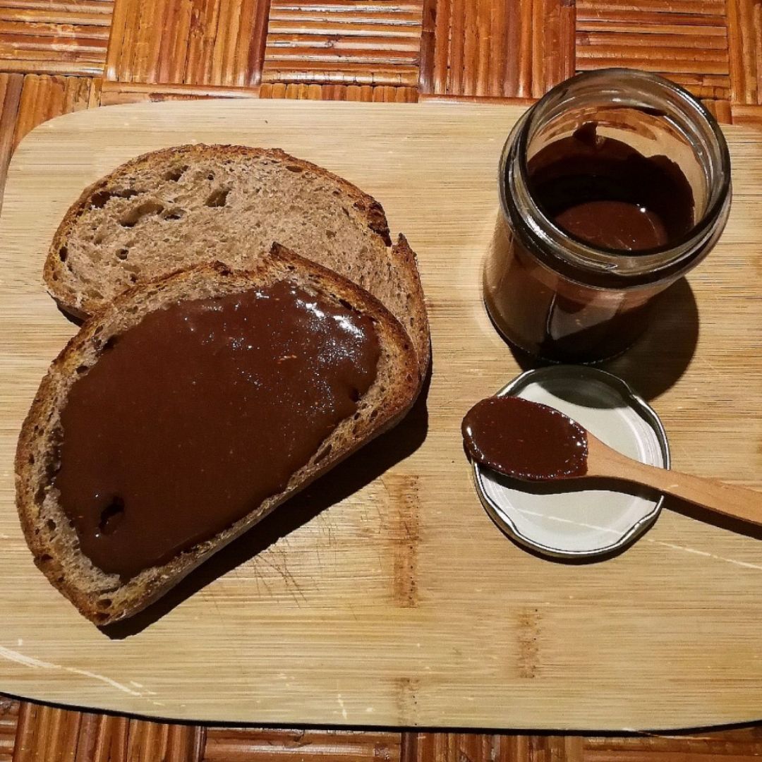 Crema de chocolate y avellanas 🍫 Crema de chocolate y avellanas 🍫