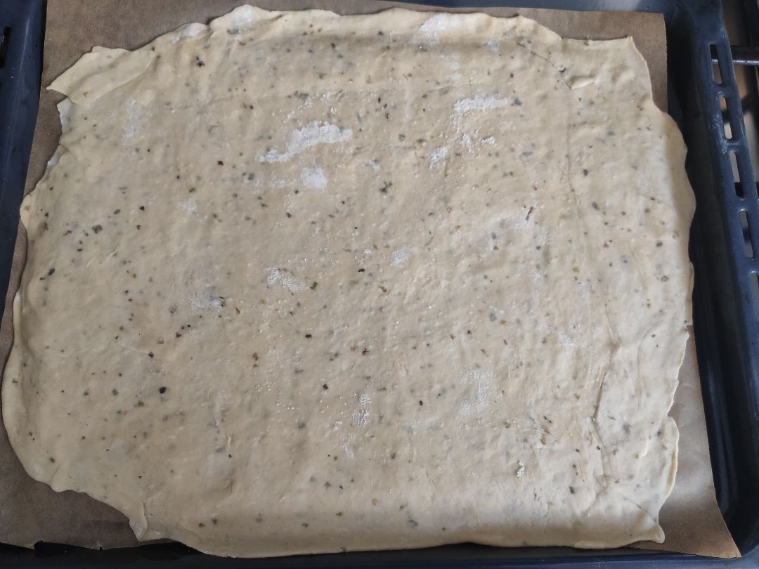 Masa pizza con orégano Masa pizza con orégano