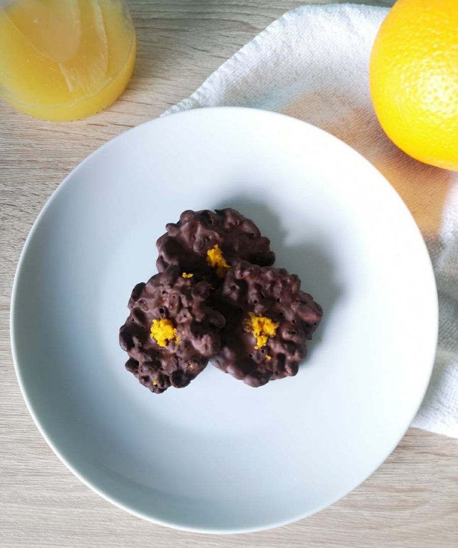 🍊 Bombones de naranja con espelta 🍊