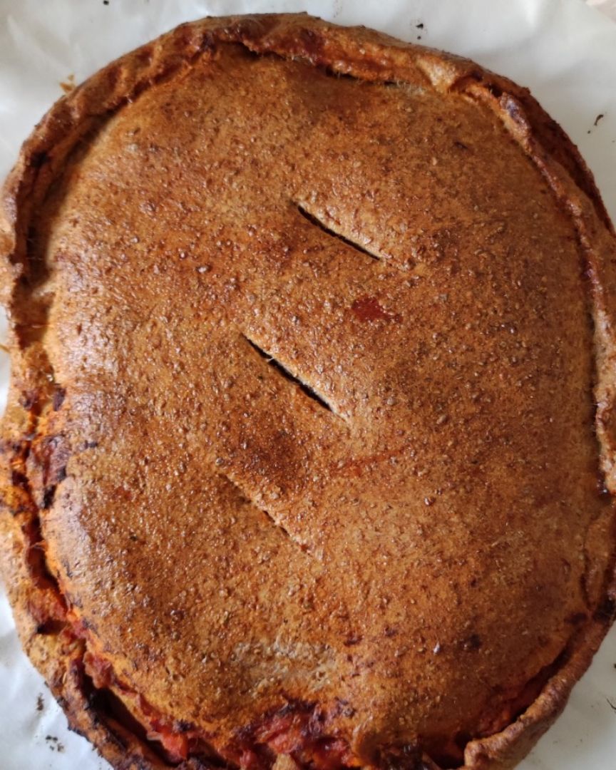 Empanada de atún con masa integral 🌾 Empanada de atún con masa integral 🌾