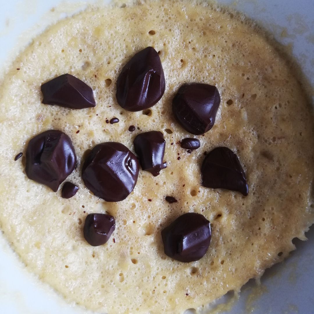 Desayuno (tortita(? de microondas