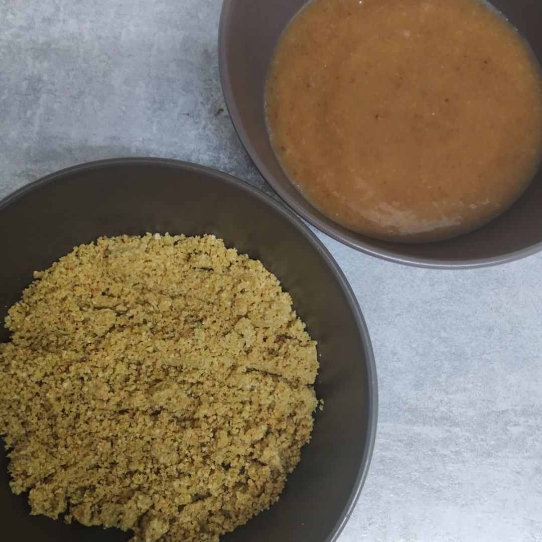 Brownie de boniato sin harina 🍫 Paso 1