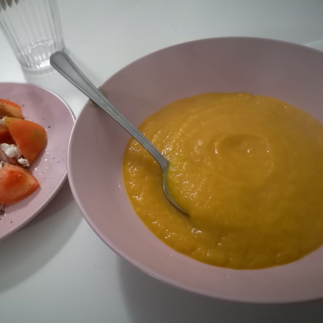 Puré de verdura con cúrcuma 🍂🍂 Puré de verdura con cúrcuma 🍂🍂