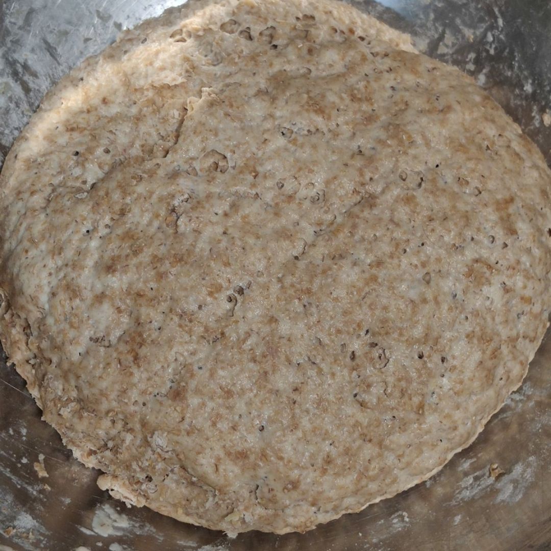 Masa de pizza de espelta 