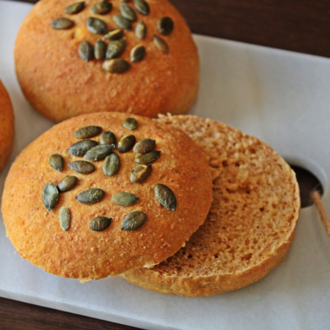 BOLLITOS ESPONJOSOS DE CALABAZA