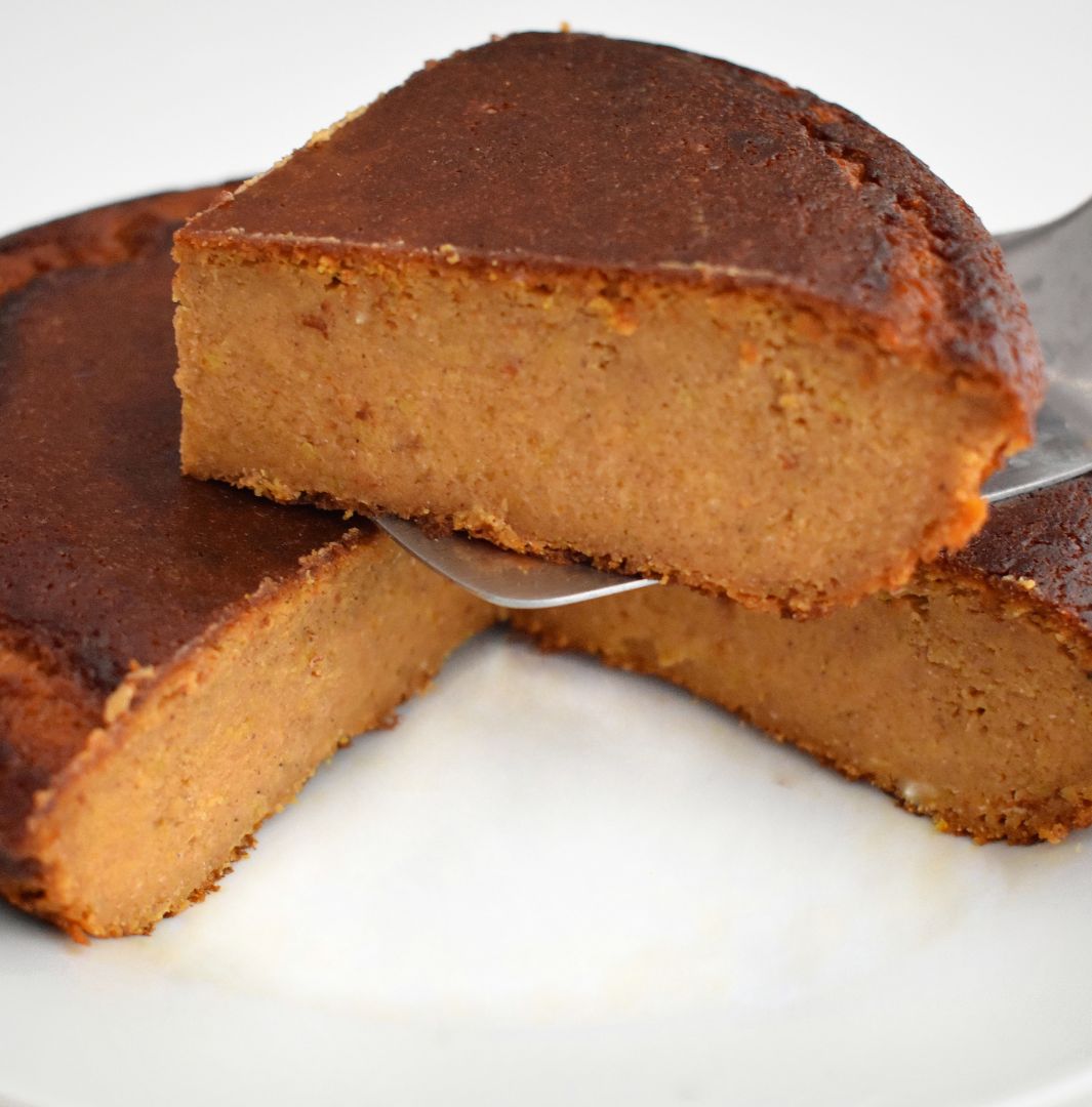 TARTA DE QUESO Y CALABAZA AL HORNO TARTA DE QUESO Y CALABAZA AL HORNO