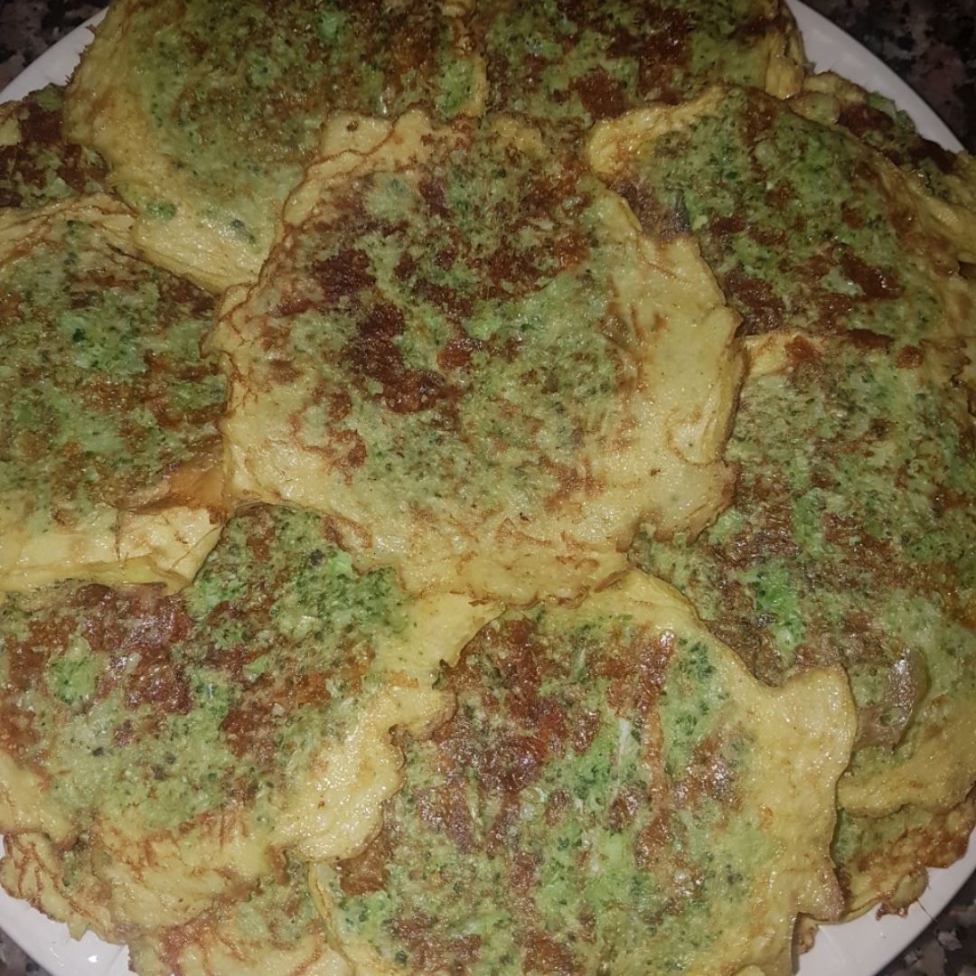 Tortitas de brecol Tortitas de brecol