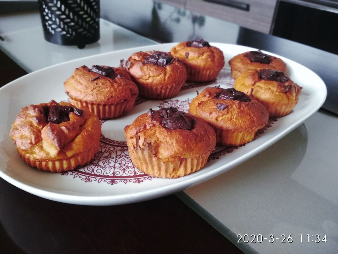 Magdalenas 🥕zanahoria y avena  Paso 4