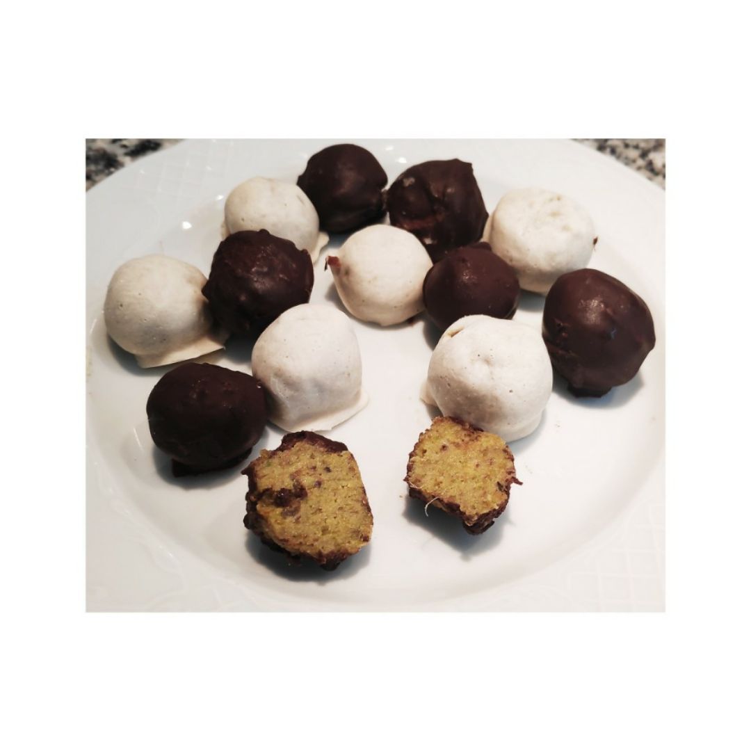 Bombones de pistacho Bombones de pistacho