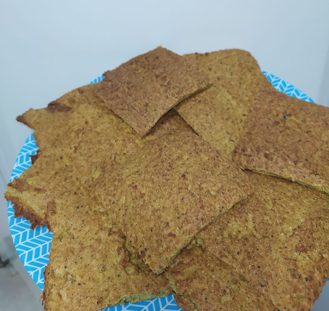 Crackers de brocoli Crackers de brocoli