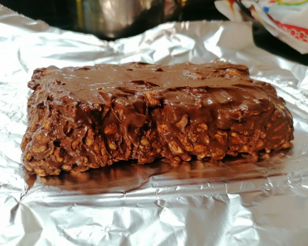 Turrón ó tableta de chocolate estilo SUCHAR sin azúcares, sin edulcorantes...  Paso 2