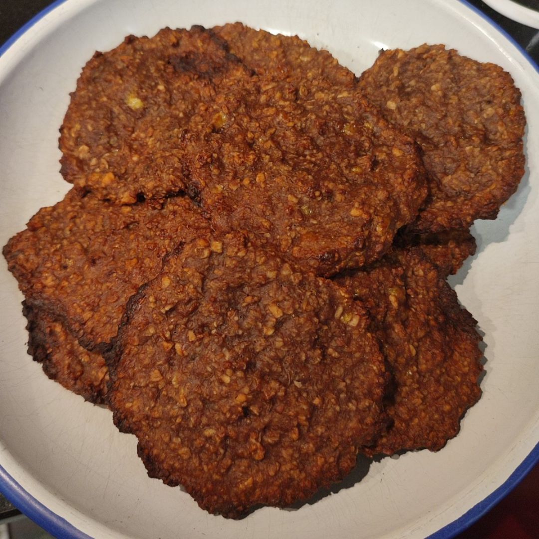 Galletas de plátano, avena, chocolate y coco😋😋
