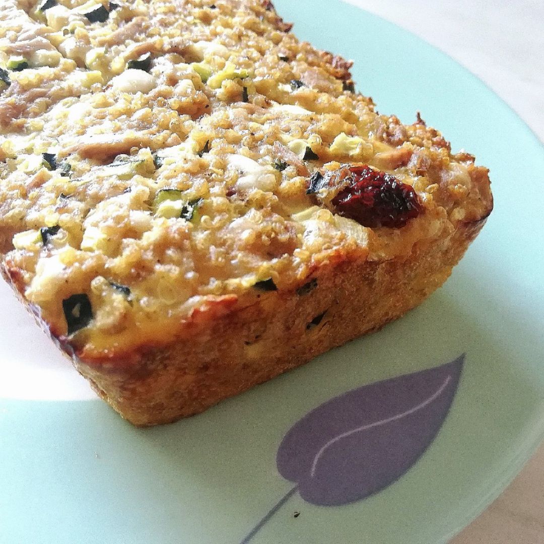 Pastel de atún, quinoa y queso feta Pastel de atún, quinoa y queso feta