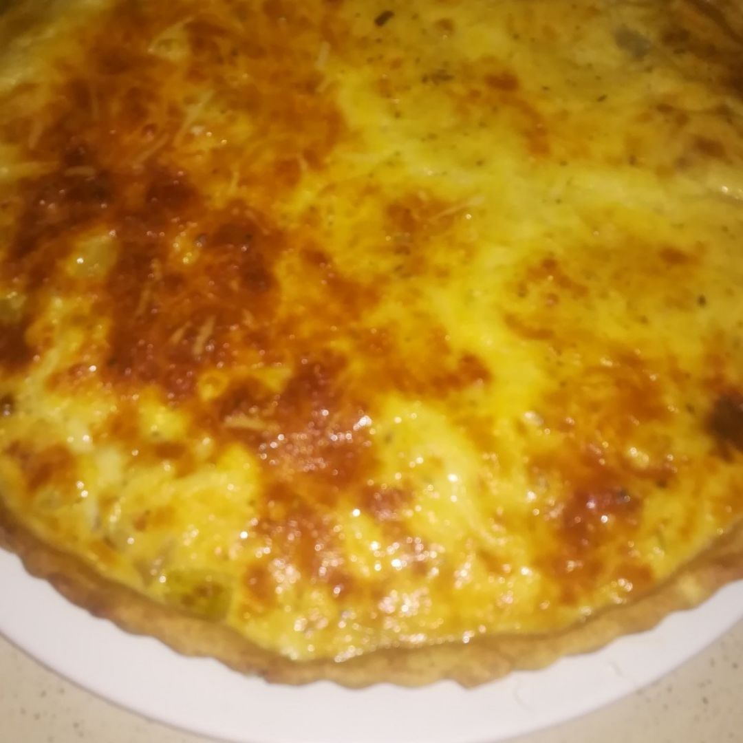 Quiche de calabacin Quiche de calabacin