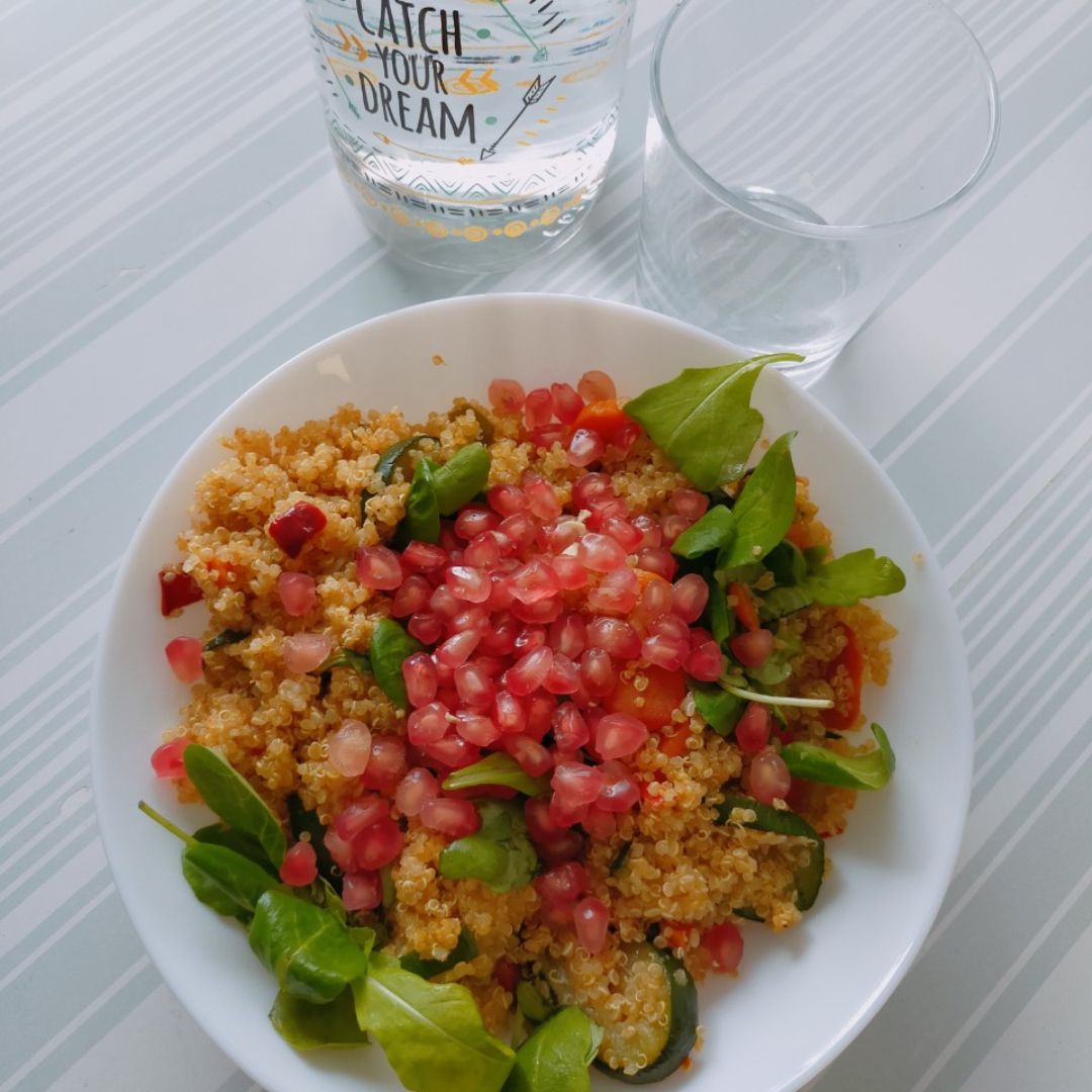 Ensalada de quinoa otoñal Ensalada de quinoa otoñal
