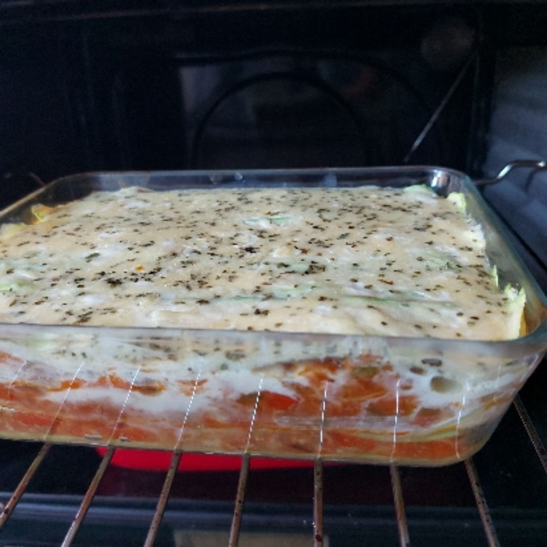 Lasaña de calabacin sin bechamel Lasaña de calabacin sin bechamel