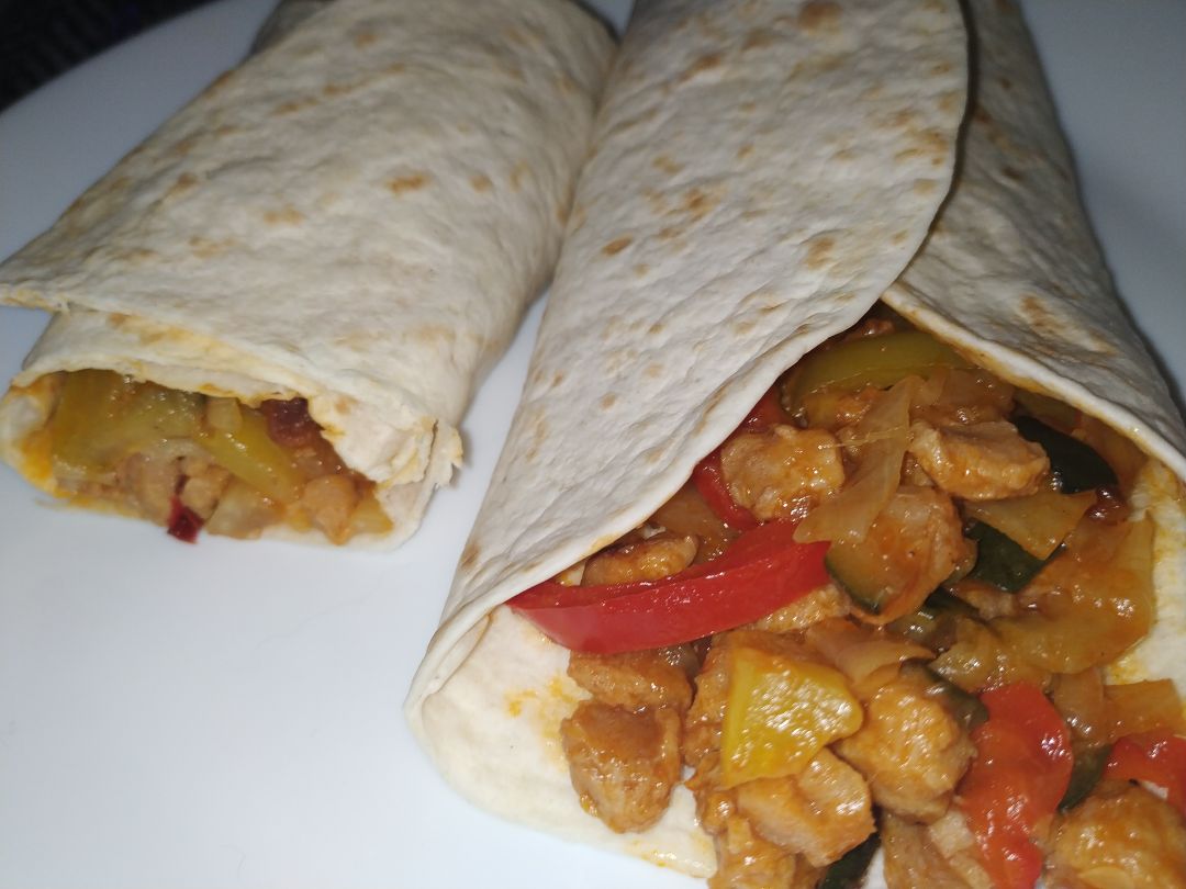 Fajitas veggies Paso 1