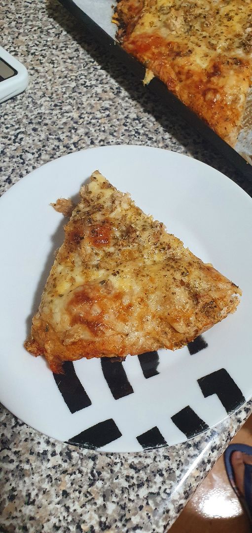 Pizza facil de Harina integral  Paso 4