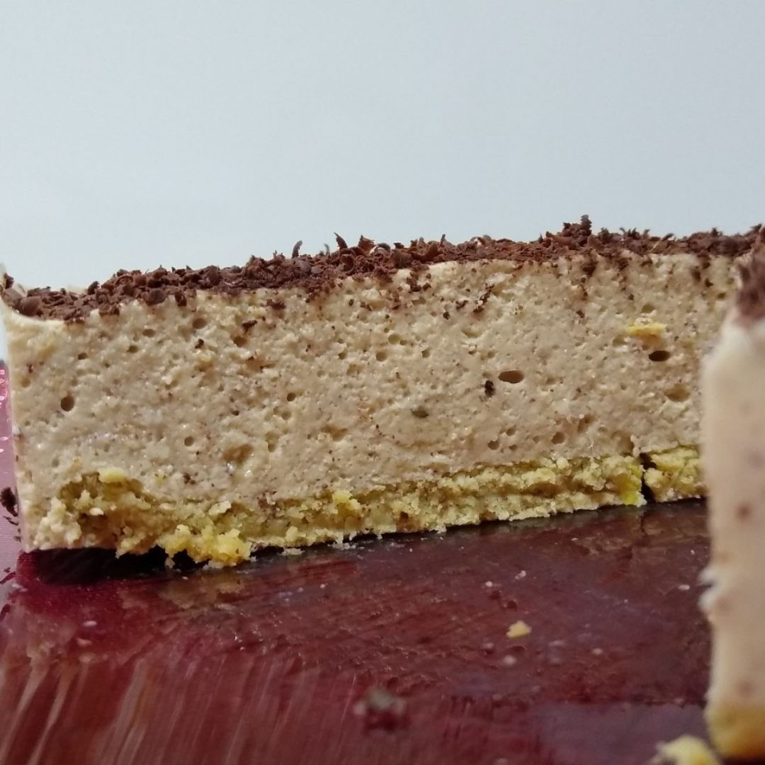 Cheesecake de almendras Paso 7 Cheesecake de almendras Paso 7