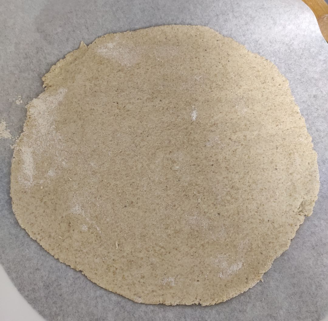 Pizza con base de avena Paso 0 Pizza con base de avena Paso 0
