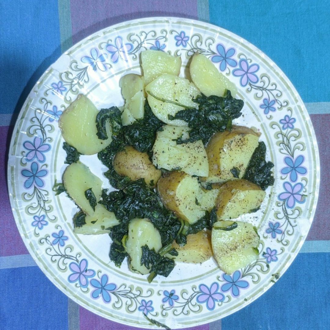Acelgas con patatas 🥬 Acelgas con patatas 🥬