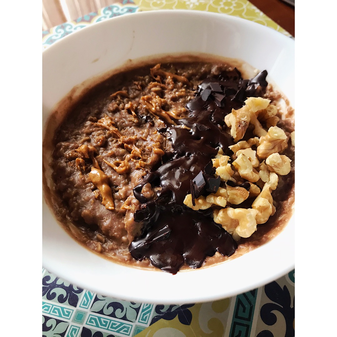Porridge de avena/ Gachas chocolateadas 🍫