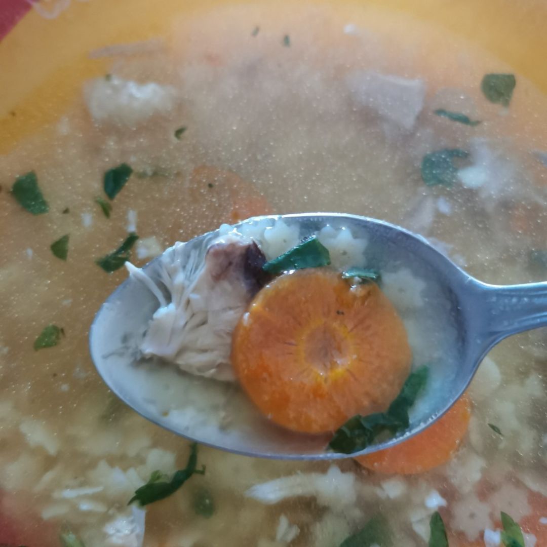 Caldo de pollo Caldo de pollo