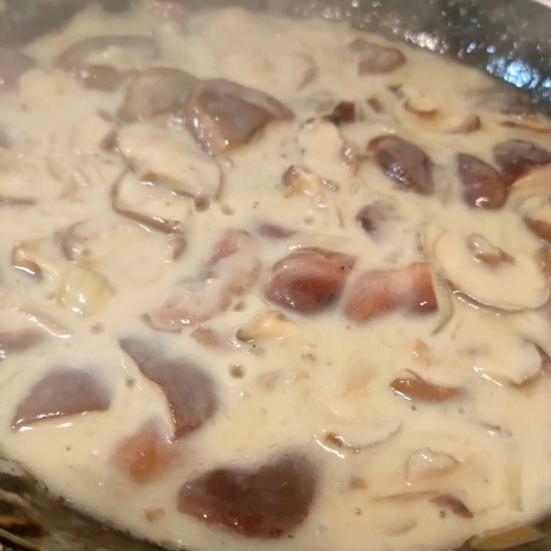 Salsa shitake /coco Paso 2 Salsa shitake /coco Paso 2