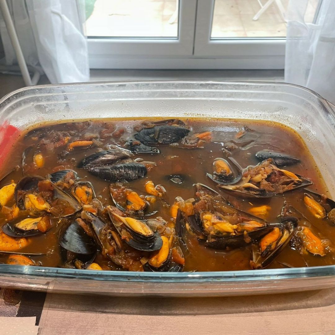 Mejillones a la marinera Mejillones a la marinera