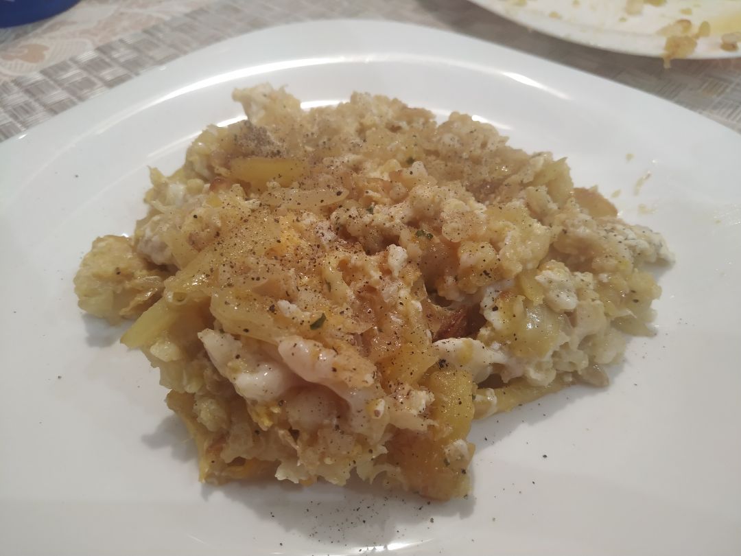 Bacalao a la brass Bacalao a la brass