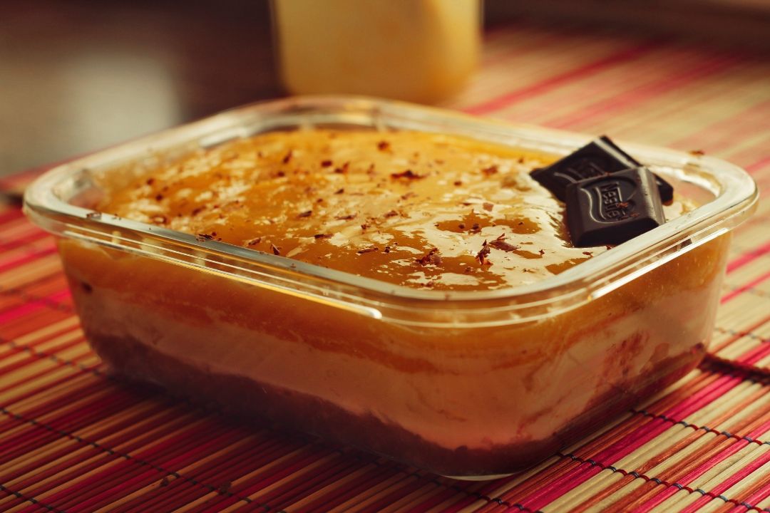 Postre de queso y mango Paso 3 Postre de queso y mango Paso 3