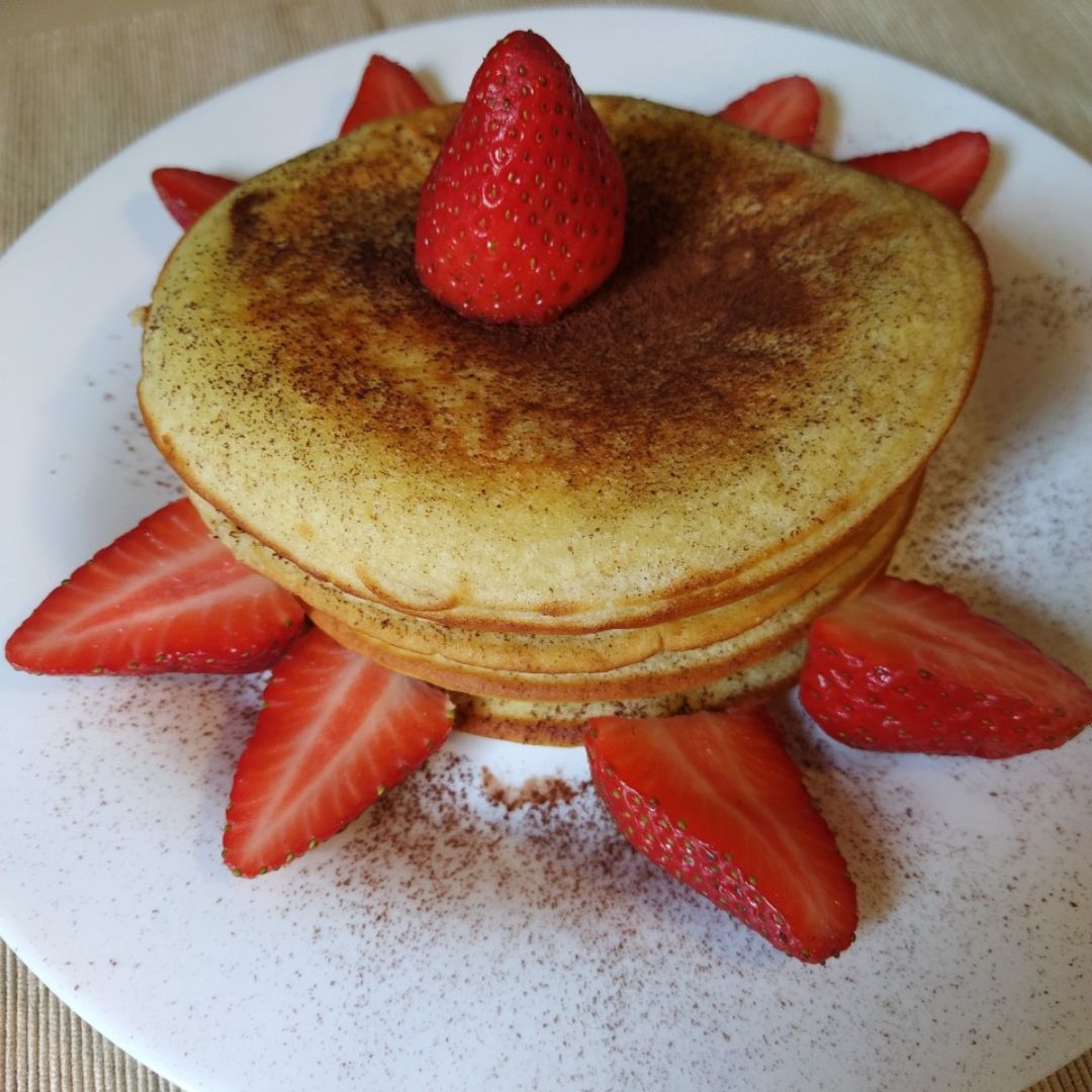 Tortitas de plátano Tortitas de plátano