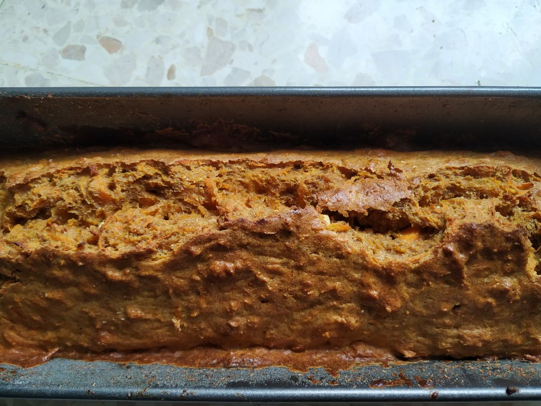 Bizcocho de zanahoria con chocolate y nueces Paso 5 Bizcocho de zanahoria con chocolate y nueces Paso 5