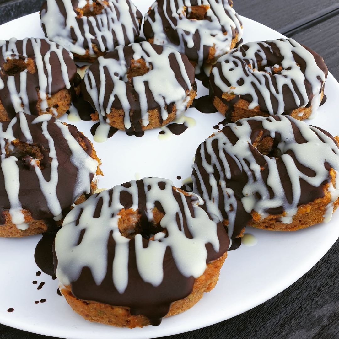 Donut de batata y pistacho Donut de batata y pistacho