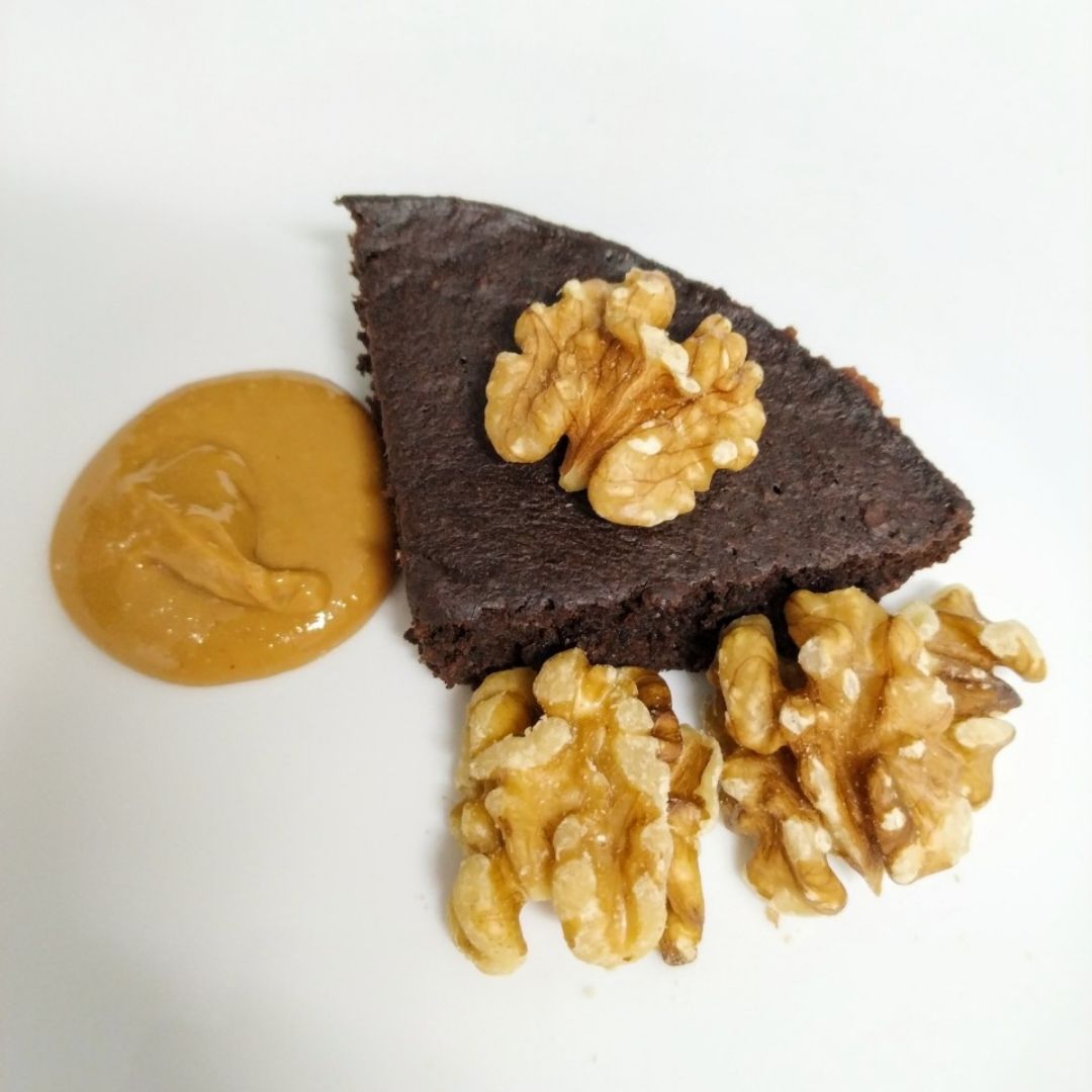 🍌🍫Brownie de plátano y avena al micro 🍫🍌 🍌🍫Brownie de plátano y avena al micro 🍫🍌