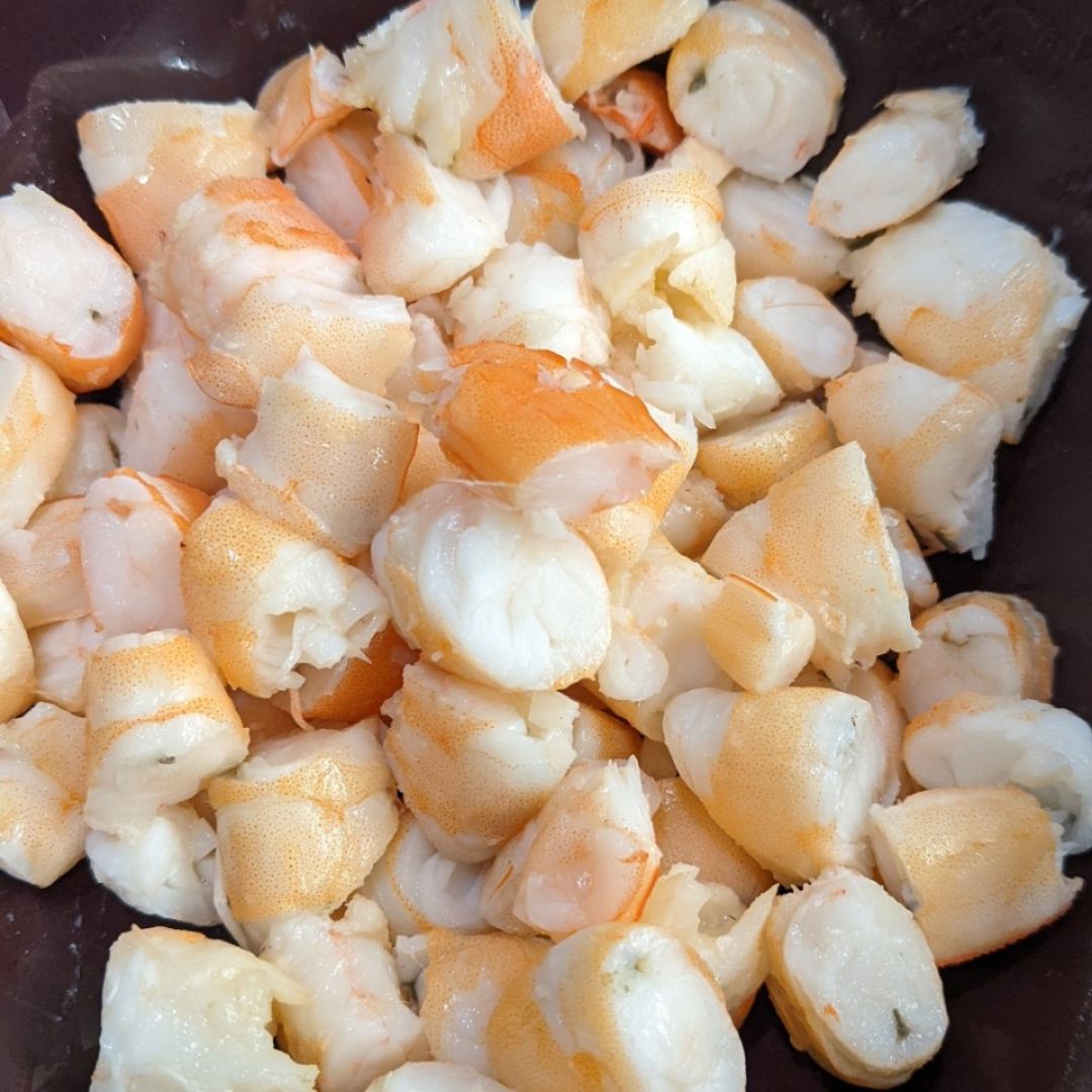 Tartar de langostino Paso 0 Tartar de langostino Paso 0