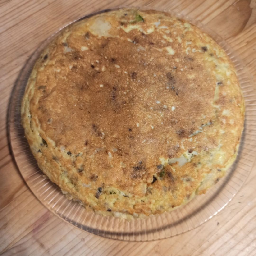 Tortilla de patatas con tirabeques(o de Eva y Tere)Step 0