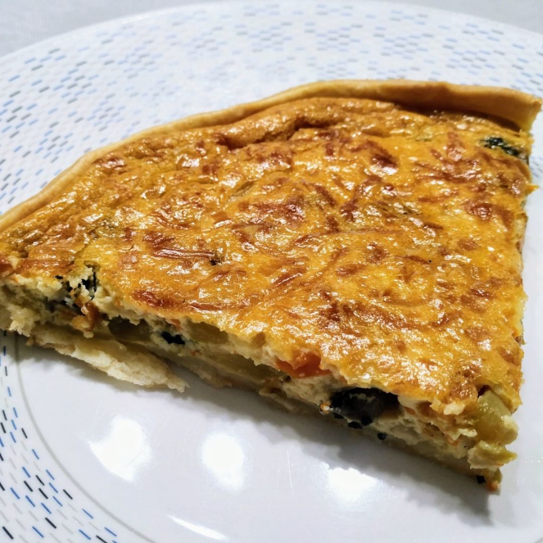 QUICHÉ DE VERDURA QUICHÉ DE VERDURA