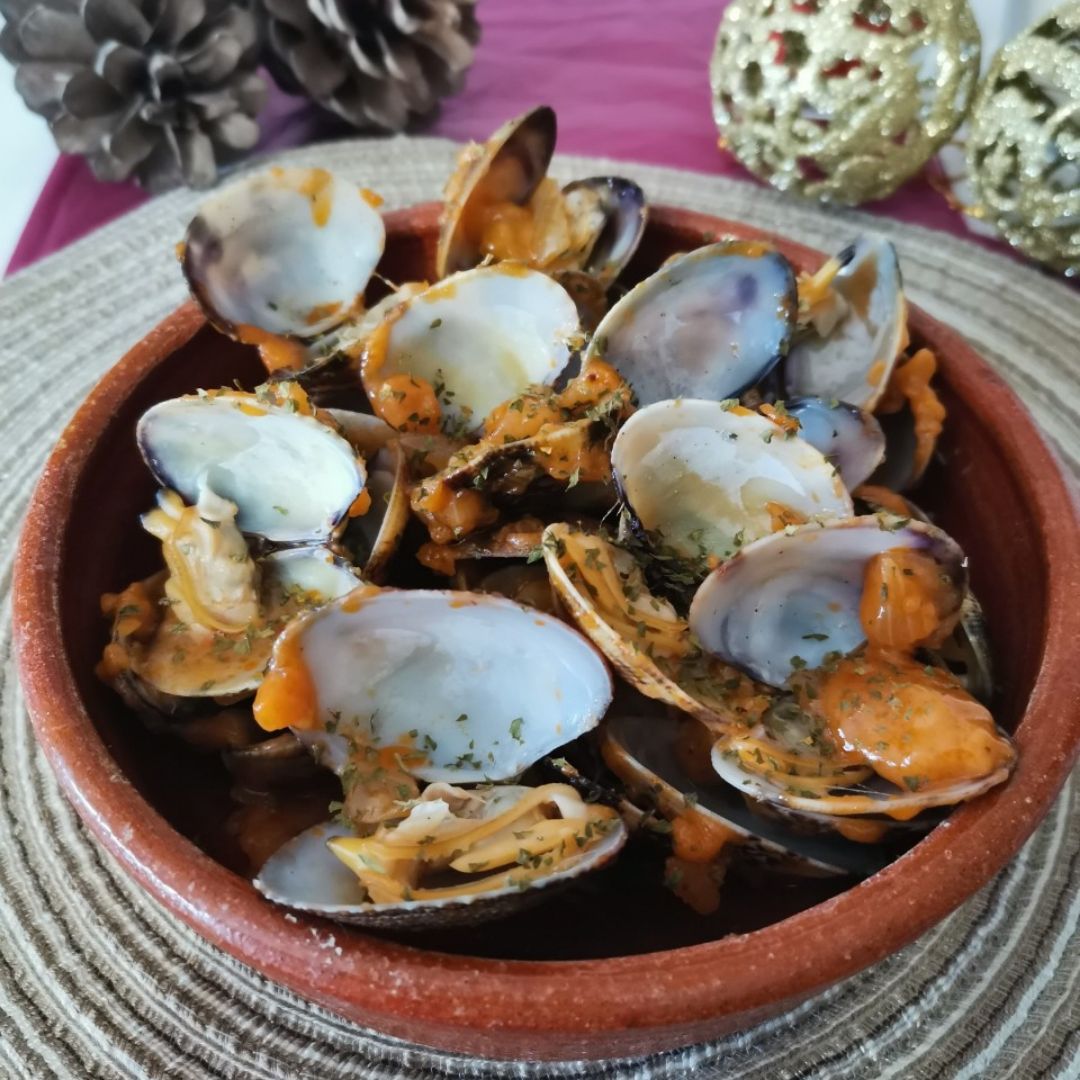 Almejas a la marinera 